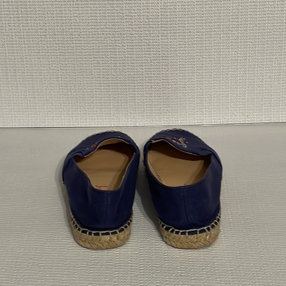 Quacker Factory, by Jeanne Bice. Canvas slip on flats. Size 6M - Picture 5 of 9